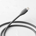 Фото Кабель Baseus CAGD020001 Jelly Liquid Silica Gel Fast Charging Data Cable USB/Type-C, 1.2м Black,20W #2