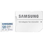 Фото microSD XC 128 Gb Samsung EVO PLUS Class10 UHS-I U3(MB-MC128KA) c SD переходником