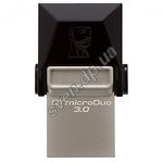 Фото USB Flash 32GB KINGSTON DataTraveler MicroDuo 3 USB3.0 DTDUO3/32GB, интерфейс micro-USB/USB