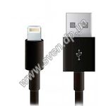 Фото Кабель Gembird Cablexpert CC-USB2-AMLM-1M USB2.0 AM to Apple Lighting black