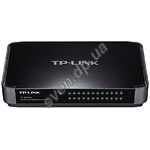 Фото Коммутатор TP-Link TL-SF1024M, неуправляемый, Switch 24-port 10/100 Mb, настольный