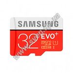 Фото microSD HC 32Gb Samsung EVO PLUS Class 10 (UHS-1, с переходником SD MB-MC32DA)