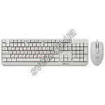 Фото Клавиатура+мышь REAL-EL Standard 505 Kit USB (Белая)