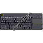 Фото Клавиатура Logitech Wireless Touch Keyboard K400 Plus, USB, black (920-007147)