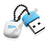 Фото USB Flash - 8GB (SILICON POWER Touch T07 Blue-white SP008GBUF2T07V1B )