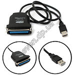 Конвертор Dynamode USB2.0-to-Parallel LPT Bitronics 36-pin Male кабель чипсет CH340 1,8 м - фото