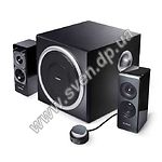 Фото Акустическая система Edifier S330D black, 2.1, 40W Woofer + 2*18W speaker, проводной ДУ