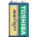 Батарейка Toshiba 6F22 (Крона) Heavy Duty - фото