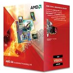 Фото CPU AMD A4 4000, 3.2GHz, X2 Dual-Core Socket-FM2 Box (AD4000OKHLBOX)