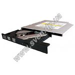 Фото DVD±RW+R9/DVD-RAM Drive HP GUD1N black 9,5mm slim S-ATA для ноутбука