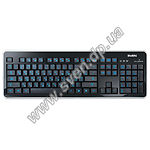 Фото Клавиатура SVEN Comfort 7400EL USB (black) Подсветка клавиш синим или зеленым цветом