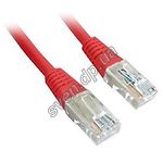 Фото Кабель patch cord  5м UTP Red Cablexpert PP12-5M/R