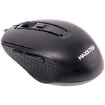 Мышь компьютерная Maxxter Mc-335 оптическая, USB, черная - фото