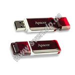 Фото USB Flash - 8GB (Apacer AH321 Dark-Red AP8GAH321R-1)