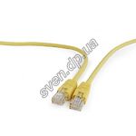 Фото Кабель patch cord  5м UTP Yellow Cablexpert PP12-5M/Y