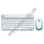 Фото Клавиатура+мышь Logitech MK240 Wireless Desktop White (920-005791)