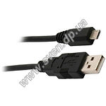 Фото Кабель REAL-EL USB2.0 AM/B micro-USB 1м Black  (100934)