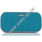 Фото RAPOO A500 (blue) Портативная АС 2.0 6W speaker, microUSB, BT,  Li-on аккум