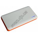 Изображение Внешний аккумулятор Power Bank Smartfortec PBK-10000 white-orange Фото Внешний аккумулятор Power Bank Smartfortec PBK-10000 white-orange