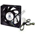 Изображение Вентилятор 70мм Cooling Baby 7015 PWM (70x70x15мм, HB 12В 0,15А 24,3дБ, 600 - 3000 об/мин 4-pin PWM) Фото Вентилятор 70мм Cooling Baby 7015 PWM (70x70x15мм, HB 12В 0,15А 24,3дБ, 600 - 3000 об/мин 4-pin PWM)