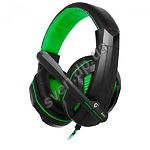 Изображение Gemix X-370 black-green игровая гарнитура Фото Gemix X-370 black-green игровая гарнитура