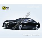 Изображение Коврик для мышки Podmyshku Maybach размер 190х240 мм Фото Коврик для мышки Podmyshku Maybach размер 190х240 мм