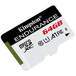 Фото microSD XC 64GB Kingston Endurance Class10 A1 UHS-1 U1 (SDCE/64GB) без переходника