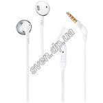 Изображение JBL TUNE T205 Chrome (JBLT205CRM), наушники вкладыши с микрофоном Фото JBL TUNE T205 Chrome (JBLT205CRM), наушники вкладыши с микрофоном