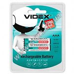 Фото Аккумулятор Videx HR03/AAA 1000MAH double blister/2pcs 20/200