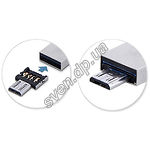 Фото Переходник LAPARA LA-OTG-microUSB-adaptor (USB A-Female на Micro-USB male OTG)