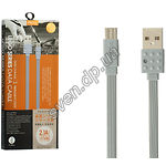 Изображение Кабель REMAX PC-01m Lego USB-MicroUSB 1,2м Grey Фото Кабель REMAX PC-01m Lego USB-MicroUSB 1,2м Grey