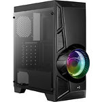 Изображение Корпус AEROCOOL AEROENGINE Tempered Glass RGB BG Black без БП Фото Корпус AEROCOOL AEROENGINE Tempered Glass RGB BG Black без БП