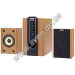 Изображение Акустическая система SVEN SPS-820 wooden, 2.1 18W Woofer + 2*10W speaker Фото Акустическая система SVEN SPS-820 wooden, 2.1 18W Woofer + 2*10W speaker