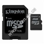 Изображение microSD 2Gb KINGSTON (с переходником на полный SD / SDC2GB) Фото microSD 2Gb KINGSTON (с переходником на полный SD / SDC2GB)