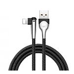 Фото Кабель Baseus CALMVP-D01 MVP Mobile game USB/Lightning 1м Black 2.4A