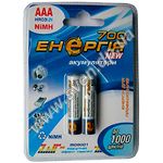 Изображение Аккумулятор Энергия R03 700 mAh 2шт Фото Аккумулятор Энергия R03 700 mAh 2шт