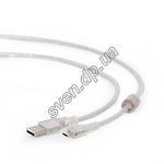 Изображение Кабель Cablexpert CCP-mUSB2-AMBM-6-TR USB->microUSB, 1.8m, premium Фото Кабель Cablexpert CCP-mUSB2-AMBM-6-TR USB->microUSB, 1.8m, premium