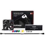 Изображение Вентилятор 80мм Noctua NF-A8 PWM CHROMAX.BLACK.SWAP Фото Вентилятор 80мм Noctua NF-A8 PWM CHROMAX.BLACK.SWAP