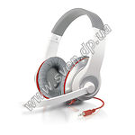 Фото SPEEDLINK SL-8755-WTRD AUX, Наушники с микрофоном (white+red)
