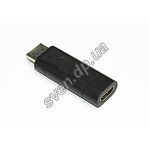Изображение Переходник Viewcon VE558 DisplayPort папа (сигнал) to HDMI мама (устройство) Фото Переходник Viewcon VE558 DisplayPort папа (сигнал) to HDMI мама (устройство)