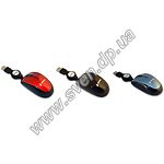 Изображение Мышка Firtech FMO-A119 black-red ,USB,1000cpi, 2+1колесо-кнопка, механизм автом. скруч. кабеля Фото Мышка Firtech FMO-A119 black-red ,USB,1000cpi, 2+1колесо-кнопка, механизм автом. скруч. кабеля
