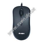 Изображение Мышка SVEN RX-165 (black), USB, 1 Wheel, 800cpi Фото Мышка SVEN RX-165 (black), USB, 1 Wheel, 800cpi
