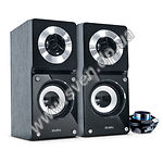 Изображение Акустическая система SVEN SPS-617 black, 2*2,5W speaker Фото Акустическая система SVEN SPS-617 black, 2*2,5W speaker