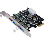Изображение Контроллер STLab U-1270 (PCI-E на 4 порта USB 3.0) Фото Контроллер STLab U-1270 (PCI-E на 4 порта USB 3.0)