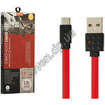 Изображение Кабель REMAX PC-01m Lego USB-MicroUSB 1,2м Red Фото Кабель REMAX PC-01m Lego USB-MicroUSB 1,2м Red