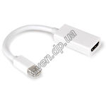 Изображение Переходник Gemix GC 1444 - mini DisplayPort (папа) HDMI (мама) 0.1m белый Фото Переходник Gemix GC 1444 - mini DisplayPort (папа) HDMI (мама) 0.1m белый