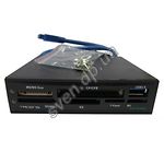 Изображение Картридер STLab U-405P black, внутренний 3,5", 6 слотов, USB3.0 Фото Картридер STLab U-405P black, внутренний 3,5", 6 слотов, USB3.0