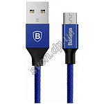Изображение Кабель Baseus CAMYW-A13 Yiven USB/Micro USB 1м Navy Blue Фото Кабель Baseus CAMYW-A13 Yiven USB/Micro USB 1м Navy Blue
