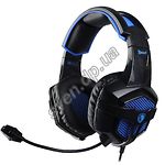 Изображение Sades SA-739 Black/Blue гарнитура Фото Sades SA-739 Black/Blue гарнитура