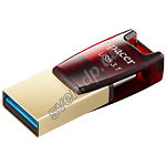 Изображение USB Flash 32Gb Apacer AH180 Dual Type-C Red USB3.1 (AP32GAH180R-1) Фото USB Flash 32Gb Apacer AH180 Dual Type-C Red USB3.1 (AP32GAH180R-1)